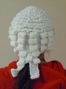 225px x 300px - Barrister's wig | Jazmo Crochet